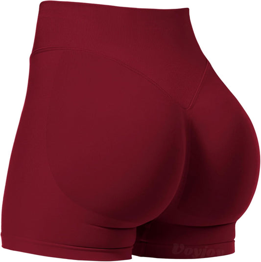Women Workout Impact Shorts 2.5"/ 3.6"/ 4.5"/ 6" Scrunch Butt Lifting Gym Seamless Booty Biker Shorts